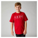 detské tričko Fox Youth Pinnacle Ss Tee Flame Red