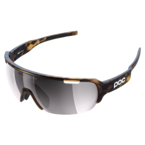 POC Do Half Blade Tortoise Brown/Clarity Road Silver Mirror Cyklistické okuliare