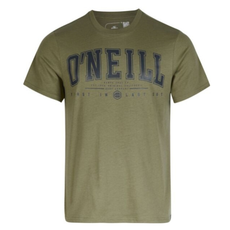 O'Neill STATE MUIR T-SHIRT Pánske tričko, khaki, veľkosť