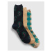 GAP High patterned socks, 3 pairs - Women