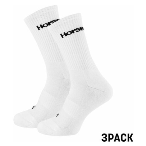 3PACK socks Horsefeathers white