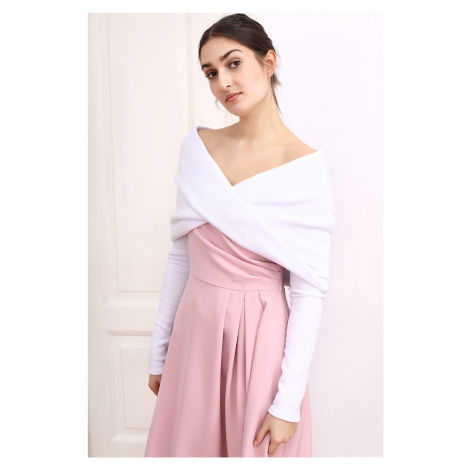 Biela dámska bolerká