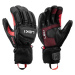 Leki rukavice Griffin Pro 3D black red