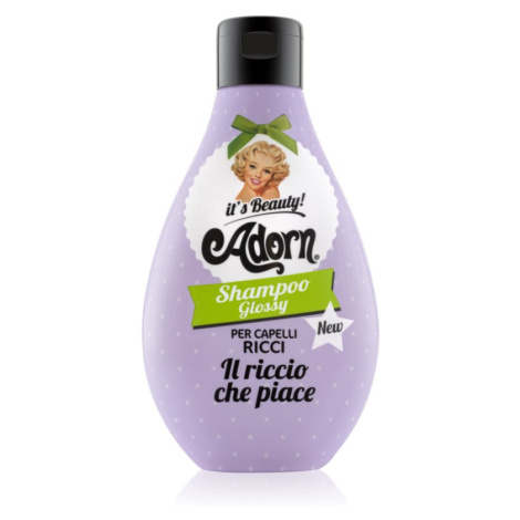 Adorn Glossy Shampoo šampón pre kučeravé a vlnité vlasy pre lesk vlnitých a kučeravých vlasov Sh