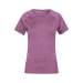 Women's sports T-shirt Hannah SHELLY II bordeaux mel