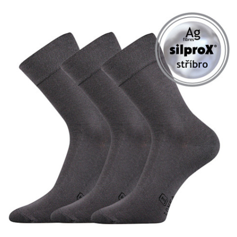 Ponožky Voxx Dasilver tmavo šedá, 3 páry