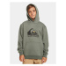 Quiksilver Mikina Biglogoy Otlr EQBFT03720 Zelená Regular Fit