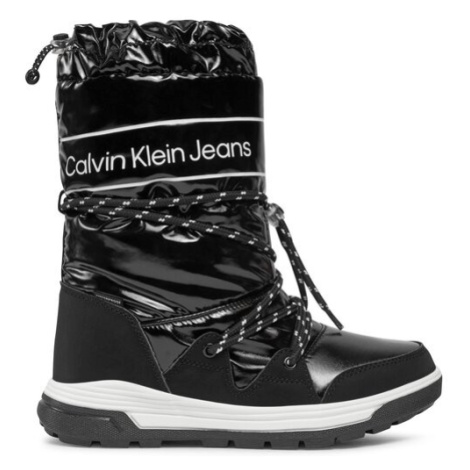 Calvin Klein Jeans Snehule V3A6-80713-1486 S Čierna