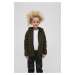 Baby Teddyfleecejacket Hood Olive