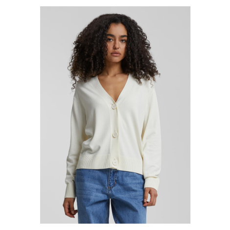 Women's short cardigan cream Urban Classics