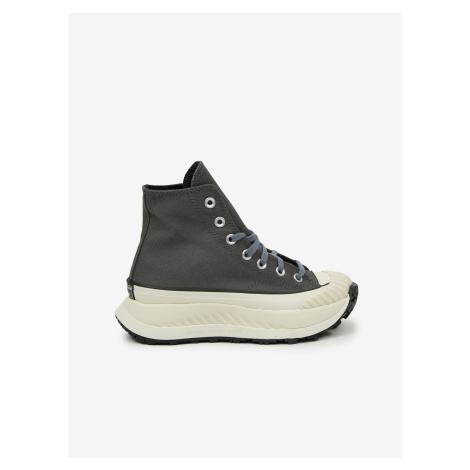 Grey Ankle Sneakers on the Converse Chuck 70 AT CX Platform - Women