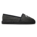 Tommy Jeans Espadrilky Tjw Varsity Espadrille EN0EN02470 Čierna