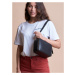 O My Bag Amsterdam -  Bee´s Box Bag Black Classic Leather - kožená crossbody kabelka