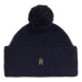 Tommy Hilfiger Čiapka Th Evening Pompom Beanie AW0AW15390 Tmavomodrá