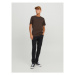 Jack&Jones Džínsy 12246949 Čierna Slim Fit