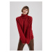 DEFACTO Relax Fit Red Turtleneck Sweater