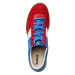 Botas Spider Tricolor - Dámske kožené tenisky / botasky modro- Dámskebílo- Dámskečervené, ručná 