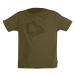 Avid carp tričko icon t-shirt khaki