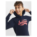 Jack&Jones Junior Mikina Logo 12257309 Tmavomodrá Standard Fit