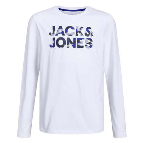 Jack&Jones Junior Blúzka 12245920 Biela Loose Fit