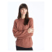 LC Waikiki Crew Neck Self-Patterned Long Sleeve Women's Knitwear Sweater