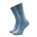 Tommy Hilfiger Súprava 2 párov vysokých pánskych ponožiek 371111 Modrá
