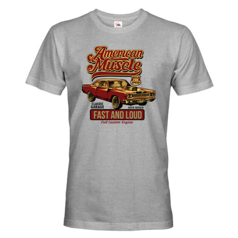 Pánské tričko s potlačou Dodge Challenger 1970 -  tričko pre milovníkov aut