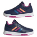 Dievčenská rekreačná obuv ADIDAS Tensaur Sport 2.0 dark blue lucid fuchsia blue fusion