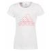 ADIDAS PERFORMANCE Funkčné tričko  biela / ružová