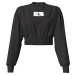 Dámska mikina Lounge Sweatshirt CK96 000QS6942EUB1 čierna - Calvin Klein
