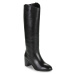 Lauren Ralph Lauren  CARLA-BOOTS-TALL BOOT  Čižmy do mesta Čierna