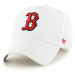 Čiapka 47 brand MLB Boston Red Sox biela farba, s nášivkou, B-MVP02WBV-WH
