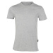 Hrm Pánske tričko z organickej bavlny HRM101 Grey Melange