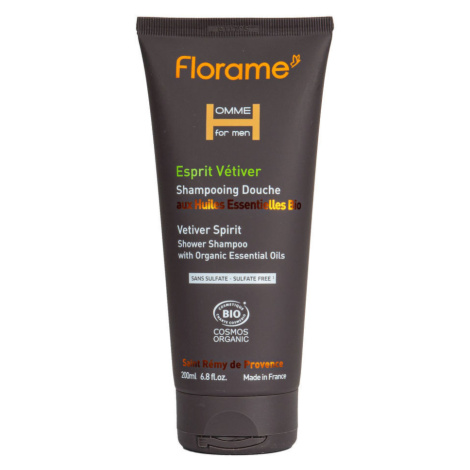 Sprchový šampón HOMME Esprit vetiver 200 ml BIO FLORAME