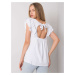 OCH BELLA White blouse with back neckline