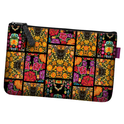 Bertoni Unisex's Pocket Cosmetic Bag Frida Flowers