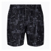 Pánske plavky NIKE SWIM Logo Mash-up 5 inch-001 Black