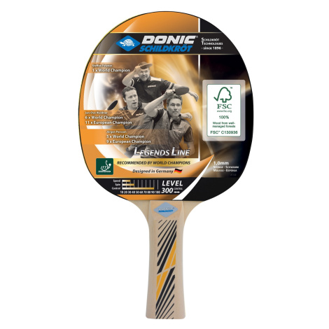 Raketa na stolný tenis DONIC Legends 300 FSC