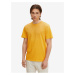 Orange Men's Annealed T-Shirt Tom Tailor - Men's