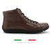 Sparco  Palagio - Leather Brown  Módne tenisky Hnedá