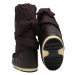 Dámske vysoké zimné topánky MOON BOOT Icon Mega Lace dark brown