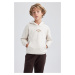 DEFACTO Boy's Hooded School Sweatshirt