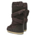 Dámske vysoké zimné topánky MOON BOOT Icon Mega Lace dark brown