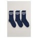 PONOŽKY GANT SPORT SOCKS 3-PACK EVENING BLUE