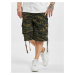 Men's Shorts Camo Cargo green/camouflage