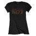 Kiss tričko Vintage Classic Logo Čierna