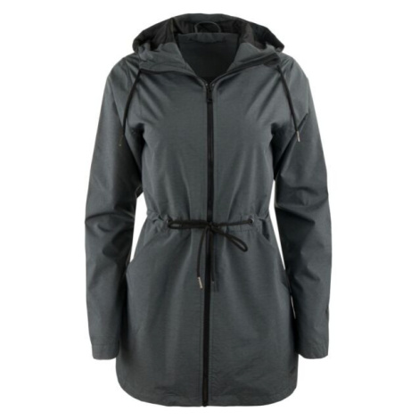 ALPINE PRO SURAJA Dámsky softshellový kabát, tmavo sivá, veľkosť