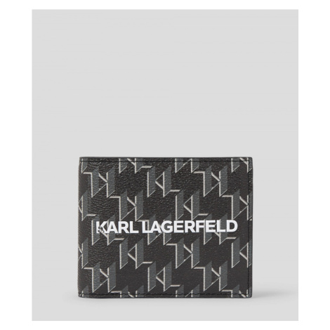 Peňaženka Karl Lagerfeld K/Mono. Klassik Bifold Wllt Čierna
