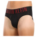 3PACK pánske slipy Calvin Klein čierné (NB3610A-Q1S)