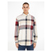 Red-white Mens Checkered Shirt Tommy Hilfiger - Men